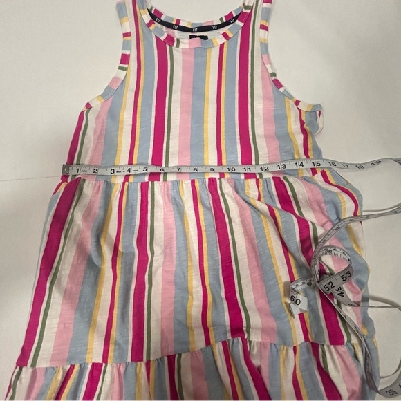 2 for$15 GAP Pink and Purple Tiered Ruffled Sundress - Picture 6 of 12